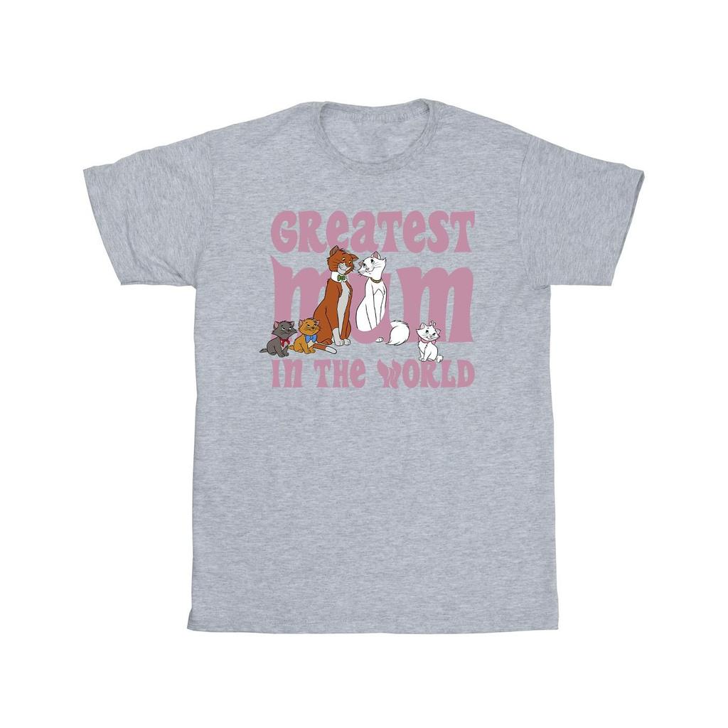 Disney Мужская футболка The Aristocats Greatest Mum