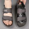 2025 Fashionable and Popular Outdoor Anti Slip Soft Soled Men's Sandals Brand New Men's Summer Breathable Casual Beach Shoes