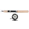Набор удилища и катушки для зимней рыбалки 65 см Плавное вращение Удобная рукоятка Нескользящие спиннинговые наборы для зимней рыбалки на форель
