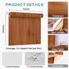 VEELIKE Remake Wood Wood Grain Wallpaper Wall Woodgrain Cutting Heat Table Reform Paste Reupholstery Scandinavian Easy to Removable Wool Sticker