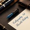 Threaded Feed Section Calligraphy Pen Nib Elastic Replacement Nib  Calligraphy Practice