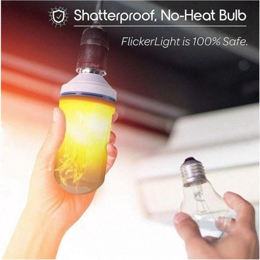Festival Party Garden Decor Night Light Simulation Fire Lights Effect Light Bulb LED Flame Lamp