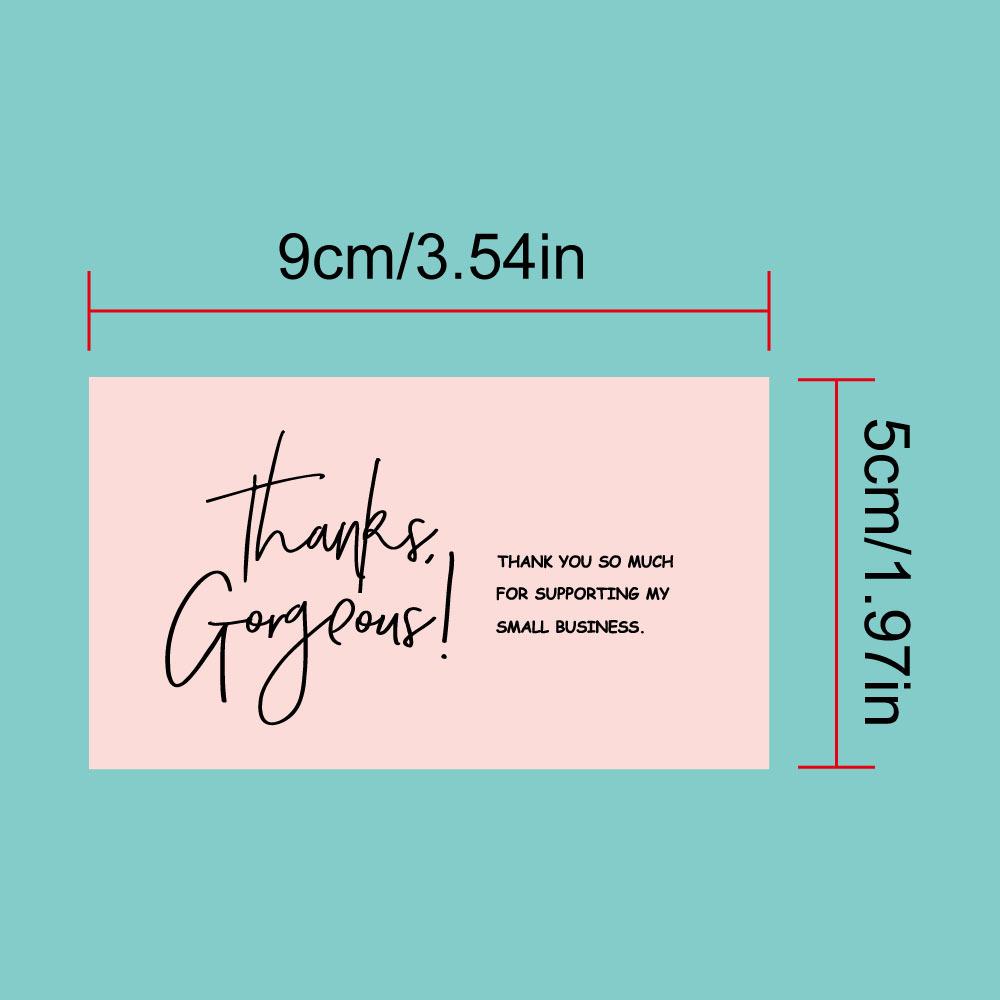 50 Cards/pack, Greeting Cards, Thank You Cards, Paper Cards, Thank You for Your Order, Thank You Cards, Small Businesses, Thank You Cards