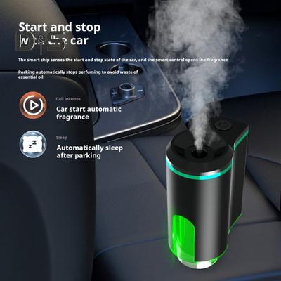 Интеллектуальный автомобильный воздуховыпускной диффузор для ароматерапии, универсальный, простой в установке, перезаряжаемый умный автомобильный освежитель воздуха с 3 режимами аромата