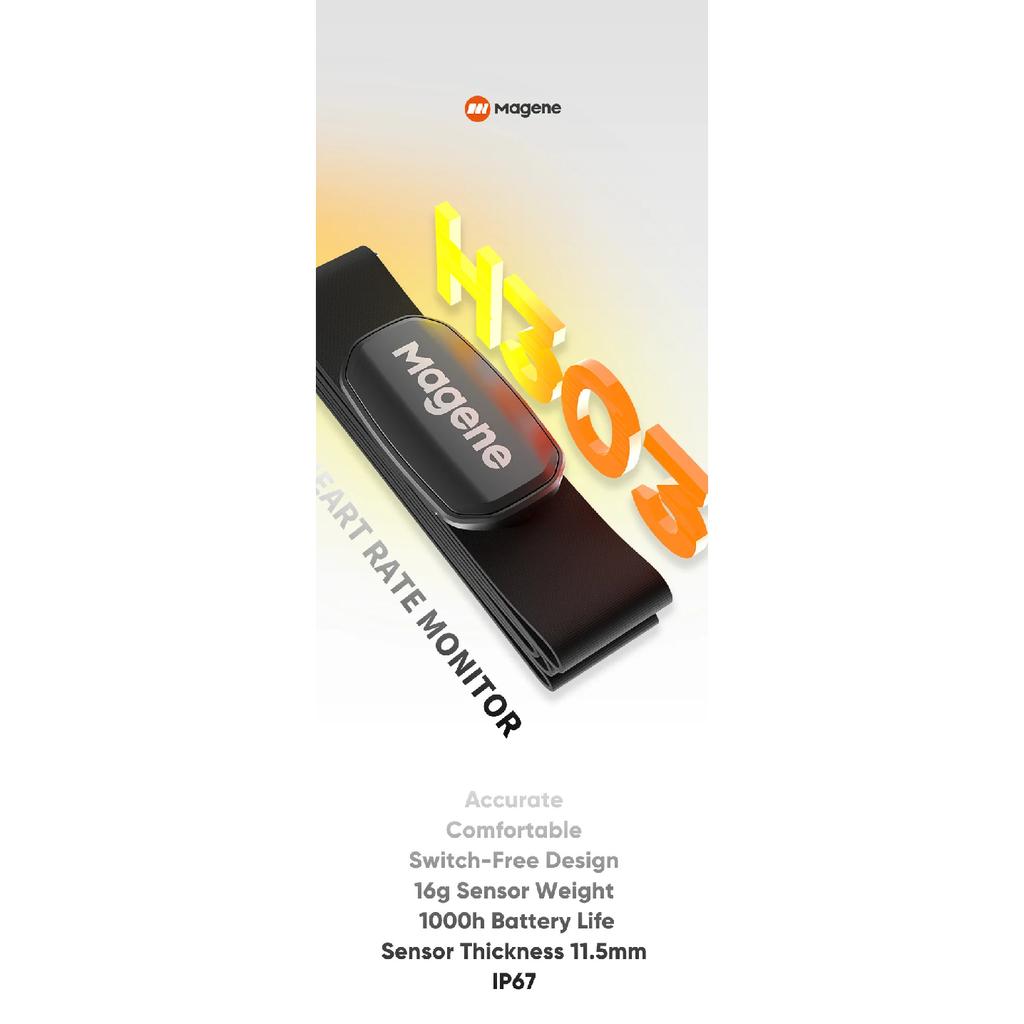 Magene H303 Пульсометр Датчик Движения Двойной ANT Bluetooth С нагрудным ремнем Велокомпьютер Велосипед Wahoo Garmin Спорт