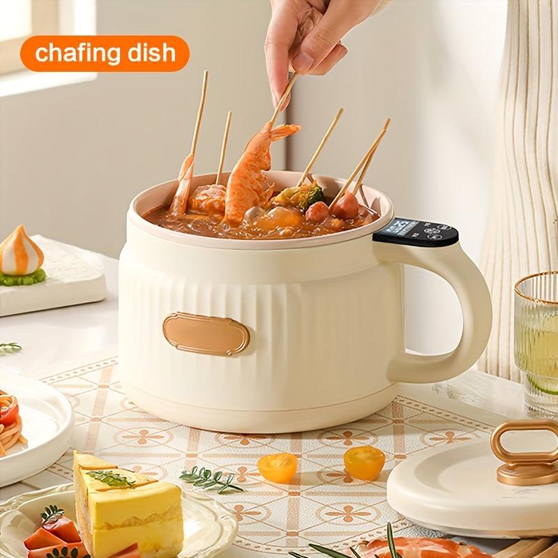 Мини-электрическая плита, небольшая многофункциональная домашняя, кастрюля для приготовления лапши быстрого приготовления в общежитии, мини-электрическая плита с антипригарным покрытием