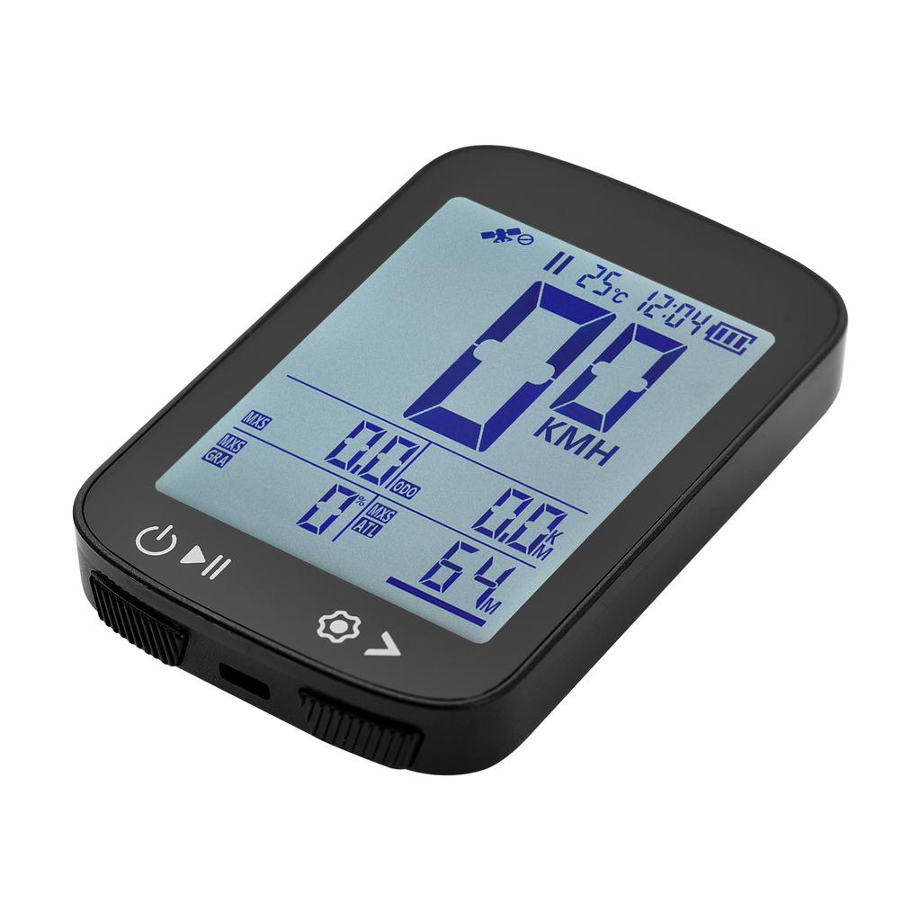 GPS Bike Computer Wireless Bike Speedometer High Clear Display 5 Star Positioning GPS BeiDou