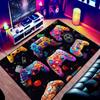 Коврик для игровой зоны для подростков, ковер для мальчиков, 3D-прозрачный геймпад, игровой контроллер для игровой комнаты, спальни для мальчиков и девочек, игровой комнаты, напольный коврик