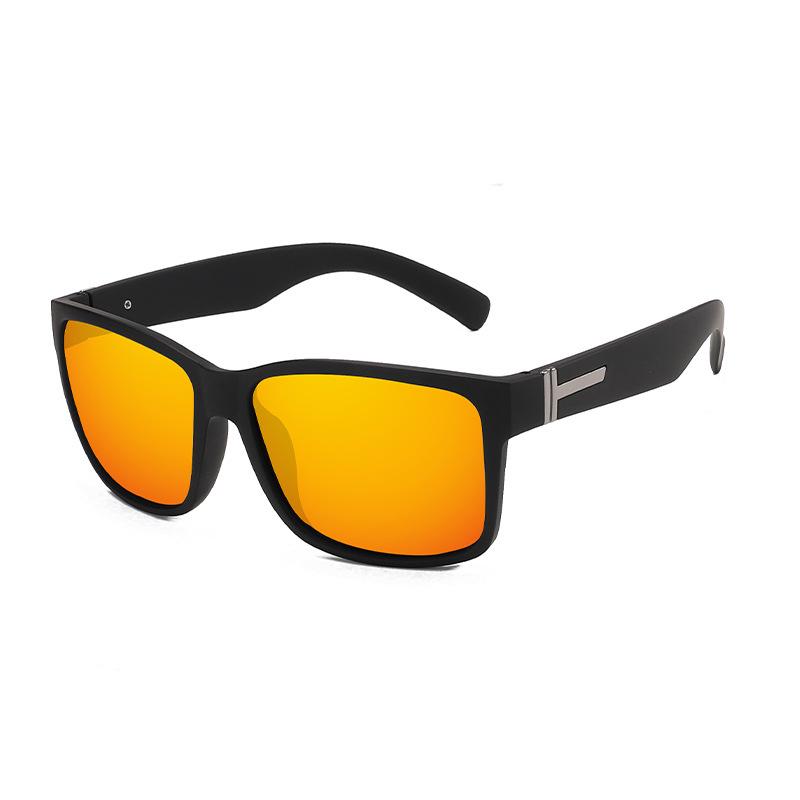 Ретро Поляризованные Мужские Солнцезащитные Очки для Вождения UV400 - Универсальный Европейский и Американский Стиль