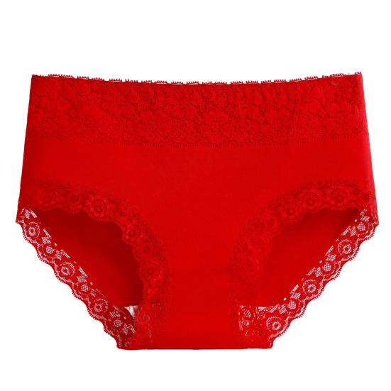 Интимные женские трусики, высокая эластичность, повседневная одежда, удобные кружевные трусики со средней талией, женская одежда