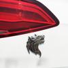 Car Wolf Head Car Sticker Metal Wolf Head Car Logo Wolf Head Mid-grid Modified Logo 3D Three-dimensional Wolf Head Faucet