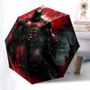 1pc Batman Nightwing Automatic Folding Umbrella - Compact 8-Rib Design, Durable Plastic & Iron1274L