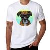 Hipster Boxer Dog Tshirt Industrial Work Tee Shirt Tshirt
