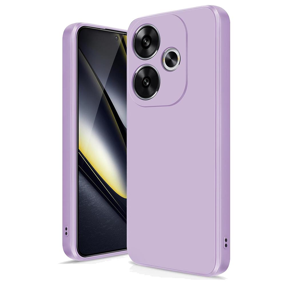 Роскошный квадратный силиконовый мягкий чехол для Xiaomi POCO F6 X6 F5 X5 F4 X4 F3 X3 Pro 5G Candy Color Matte Cover Противоударный тонкий чехол