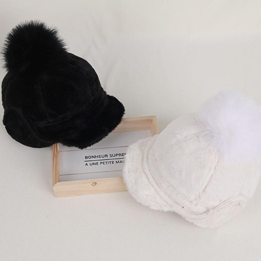 Женская и мужская зимняя шапка-ушанка из меха, каштановая шапка-ушанка