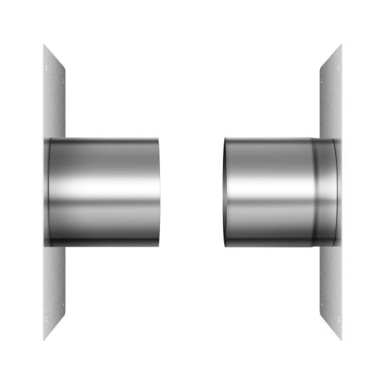 Настенный наконечник из нержавеющей стали, высокопрочный, устойчивый к коррозии, настенный наконечник, аксессуары для обогревателя Camplux