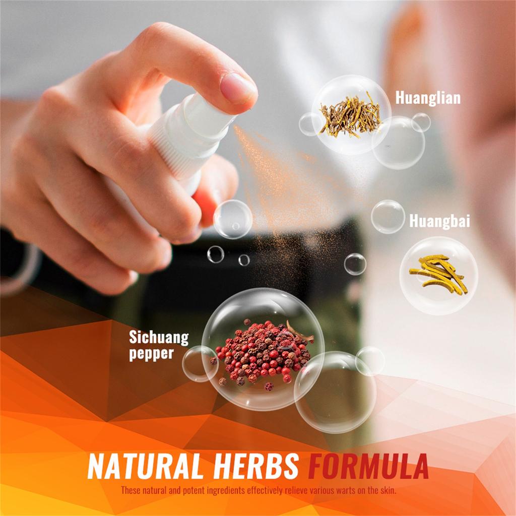 Спрей для удаления кожи 30 мл, Быстродействующий, Длительное облегчение, Растительный спрей для удаления кожи