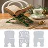 Unique Design Book Holder Mold DIY Tool Reading Rack New Bookshelf Mold  Home Display