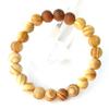[GOLD STONE] Koyasan Rikuboku Bracelet, 9mm, with Wooden Box, World Heritage, Prayer Beads, Natural Stone, Power Stone