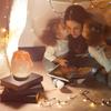 USB-каменная лампа, ночник, 7 цветов, меняющая светодиодную лампу, маленькая лампа из натурального хрусталя для домашнего декора и подарка