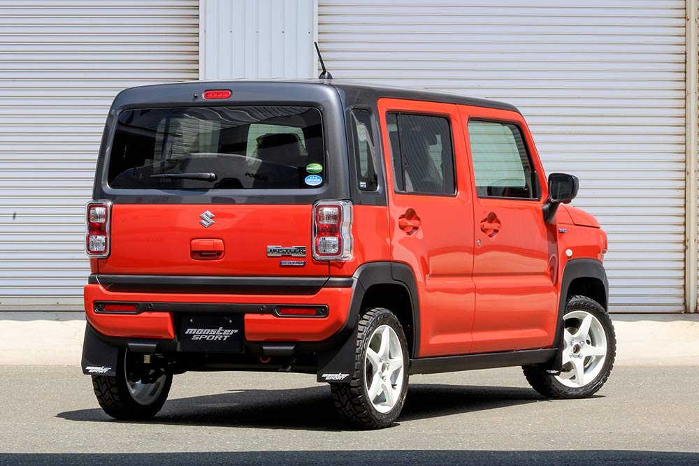 Брызговики MONSTER SPORT для Suzuki Hustler Комплект, Черный, [MR52S/MR92S] 787500-7800MK