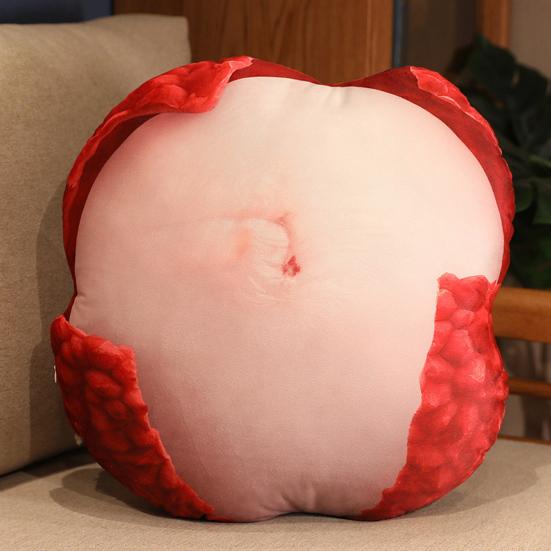 Красивая имитация подушки, супер милая мягкая подушка, портативная подушка, мягкая игрушка с фруктами, офисные принадлежности