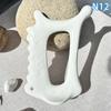 Facial Gua Sha Massage Board Ceramics Static Free Portable Full Body Scraping Plate For Women Adults