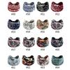 New Vintage Knot Elastic Headbands Turban Headwrap Wide For Women Girls Flower Print Cotton Soft Boho Bandana Hair Accessories