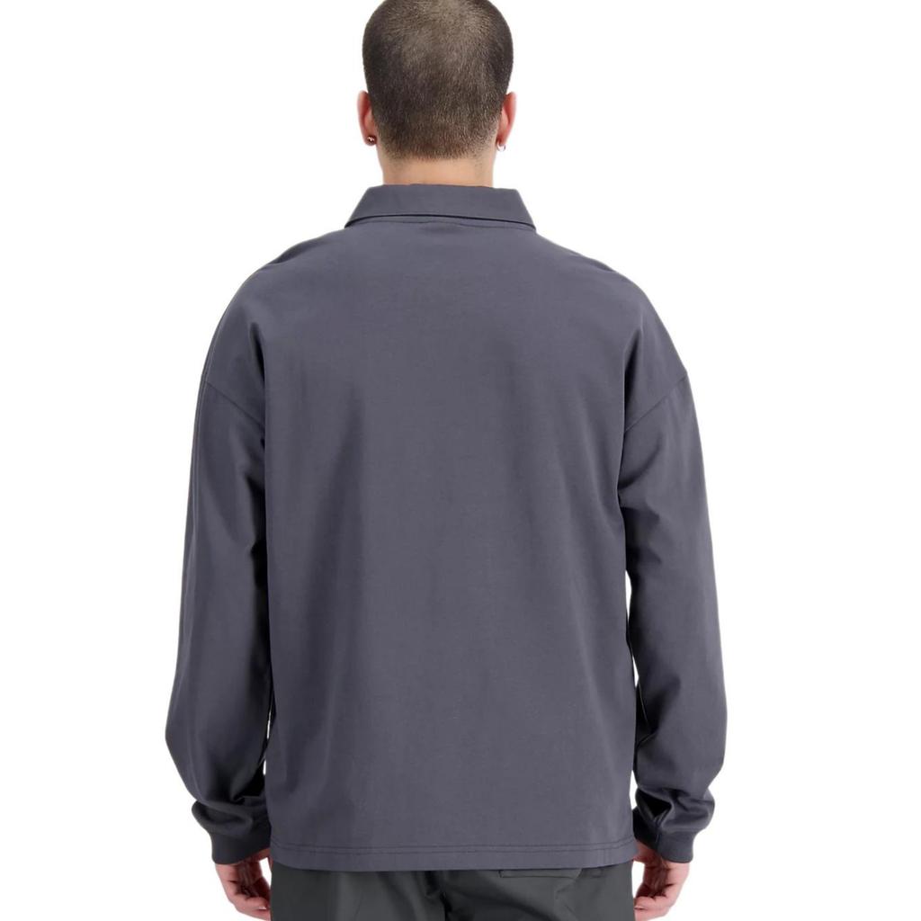 New Balance Polo Shirt Men's Gray MT33561-ACK