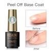 ROSALIND Tempered Top Coat Gel Nail Polish Soak Off UV Nail Base Top Coat Gel Polish For Protect Nails
