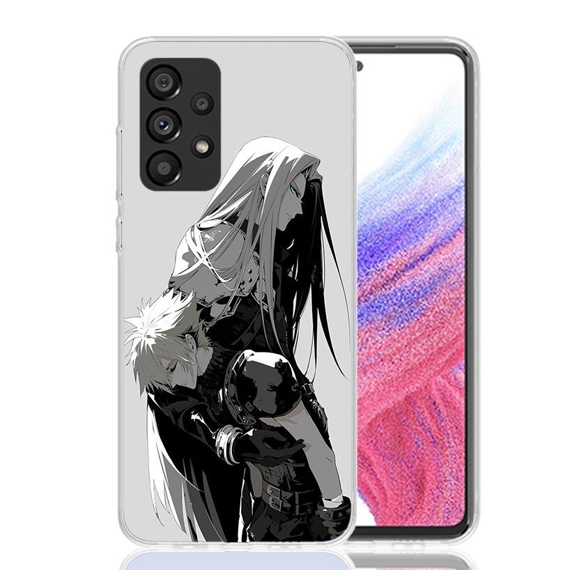 Чехол для телефона Аниме FINAL FANTASY 7 BloodyBeni Для Samsung Galaxy A17 A16 A14 A15 A13 A57 A56 A54 A55 A53 A37 A36 A34 A35 A33 A26 A