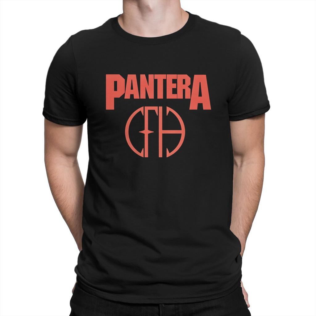 Pantera Новейшие мужские футболки Любимые группы Техаса Хлопковые футболки с круглым вырезом Модная одежда Уличная одежда мужская одежда