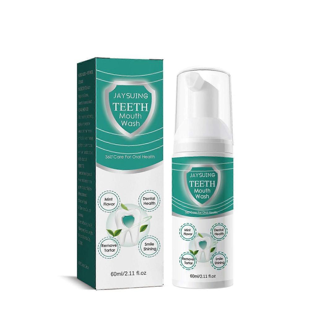 Foaming Teeth Cleansing Mousse Cleans Teeth, Protects Gums, Freshens Breath 60ml