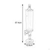 3L Beer Tower Dispenser with LED for Tabletop Use