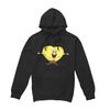 SpongeBob SquarePants Mens Heart-Shaped Sponge Valentine's Day Hoodie