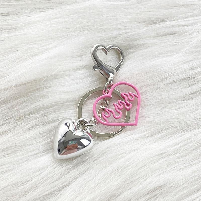Pink Y2K Phone Charms Pendant Kawaii Key Chain For Bag Cute Accessories Women Girl Strap Lanyard Beaded Ins Korea