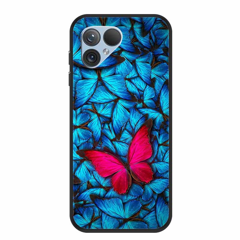 Чехол для Fairphone 5 6,46" ТПУ Животные Мягкий Силиконовый Бампер Задняя Крышка Чехлы для Телефона для Fairphone5 5G Волк Крутой Защитный Fundas