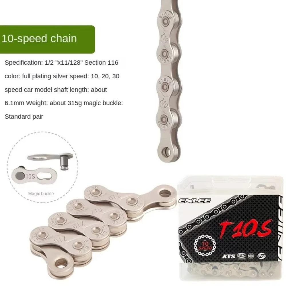 Gold Silver Bicycle Chain 8 9 10 11 12 Speed Cycling Accessories New MTB Road Bike Chains