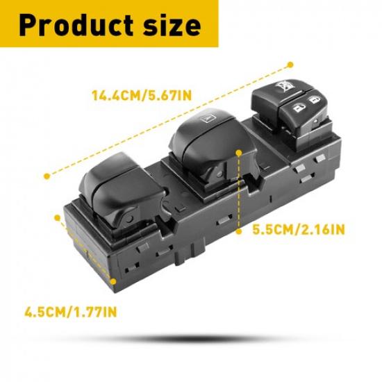 For Nissan Altima Sentra 2013-18 Power Window Control Master Switch Driver Side