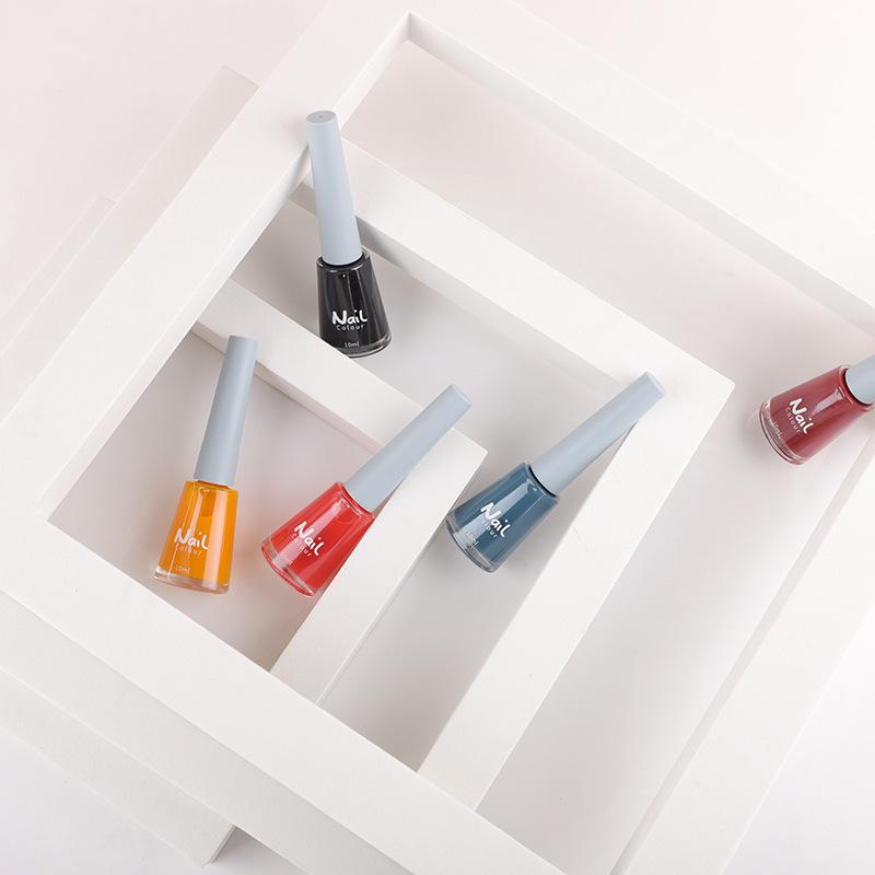 Масляный лак для ногтей Не отслаивающийся Не требующий сушки Быстросохнущий Стойкий Телесный цвет Прозрачный Салонный Полный набор лаков для ногтей