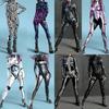 3D Digital Printing Stage Performance Costumes Adults Halloween Events Carnival Theme Party Cosplay Outfit Pretend Game Jumpsuit