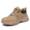 Labor Insurance Shoes Steel Bag Head Anti-smashing and Anti-piercing, Lightweight, Deodorant, Wear-resistant and Dirt-resistant Safety Shoes
