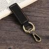 New Gift For Him Friendship Gift Leather Keychain Car Key Ring Accessories Bag Pendant