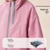 LUSONBABY Baby Girls' Hooded Waterproof Windbreaker Jacket