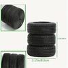 1/2 Pcs Tire Shaped Pen Holder Creative Tire Shape Office Supplies Storage Box Desktop Pen Holder Makeup Brush Holder Decoration