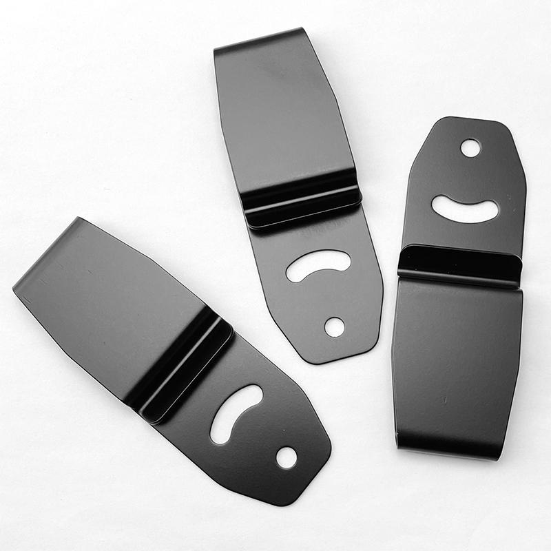 1 шт. Клипсы для кобуры из нержавеющей стали, KYDEX ножны, поясная клипса, аксессуары, клипса для ножен, задняя клипса, ножны для ношения, карманная клипса