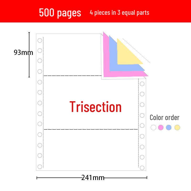 Многослойная компьютерная бумага: Первая, Вторая, Третья, Четвертая, Пятая части; Включает формы накладной и квитанции