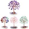 Beautiful Crystal Tree Seven Colors Money Tree Good Luck Positive Energy Feng Shui Decor Desk Decor Crystal Decoration