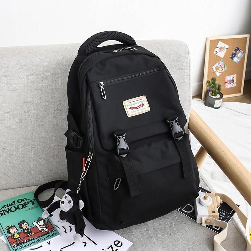 Large capacity schoolbag female junior high school student backpack high school student backpack male