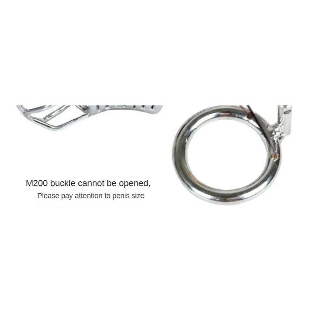 BDSM Sex Toys for Men Male Chastity Device Penis Lock Erotic Bondage Husband Loyalty Big Metal Cock Cage Gay Testicle Jewelry